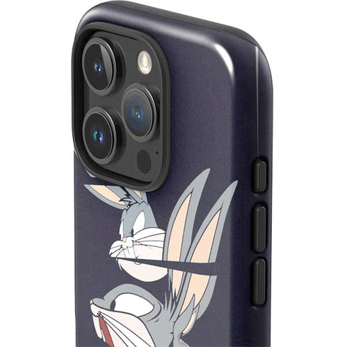 Looney Tunes Bugs Bunny Sliced iPhone 16 Pro Impact Case